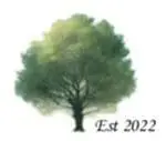 A tree with the words " est 2 0 2 2 ".