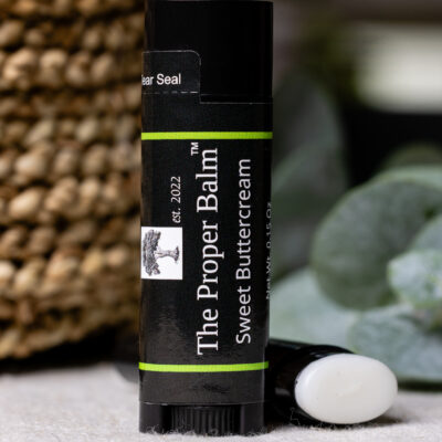 The Proper Balm Sweet Buttercream lip balm